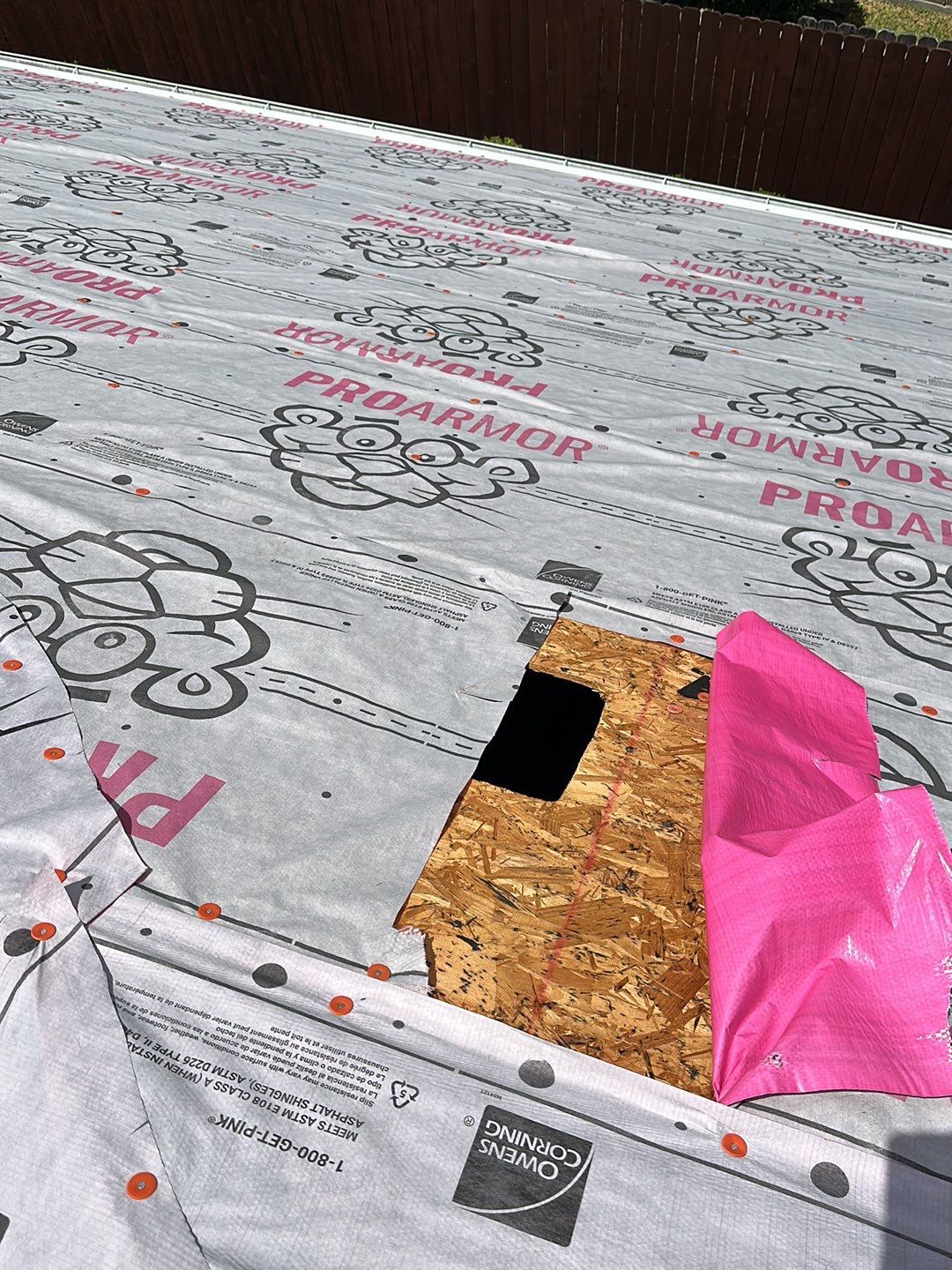 Residential Roofing Installation using Owen's Corning Duration (Lifetime) Shingles by Roof Repair Company