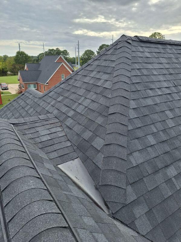 Roof Replacement Project in Greenville by Roofing Solutions
