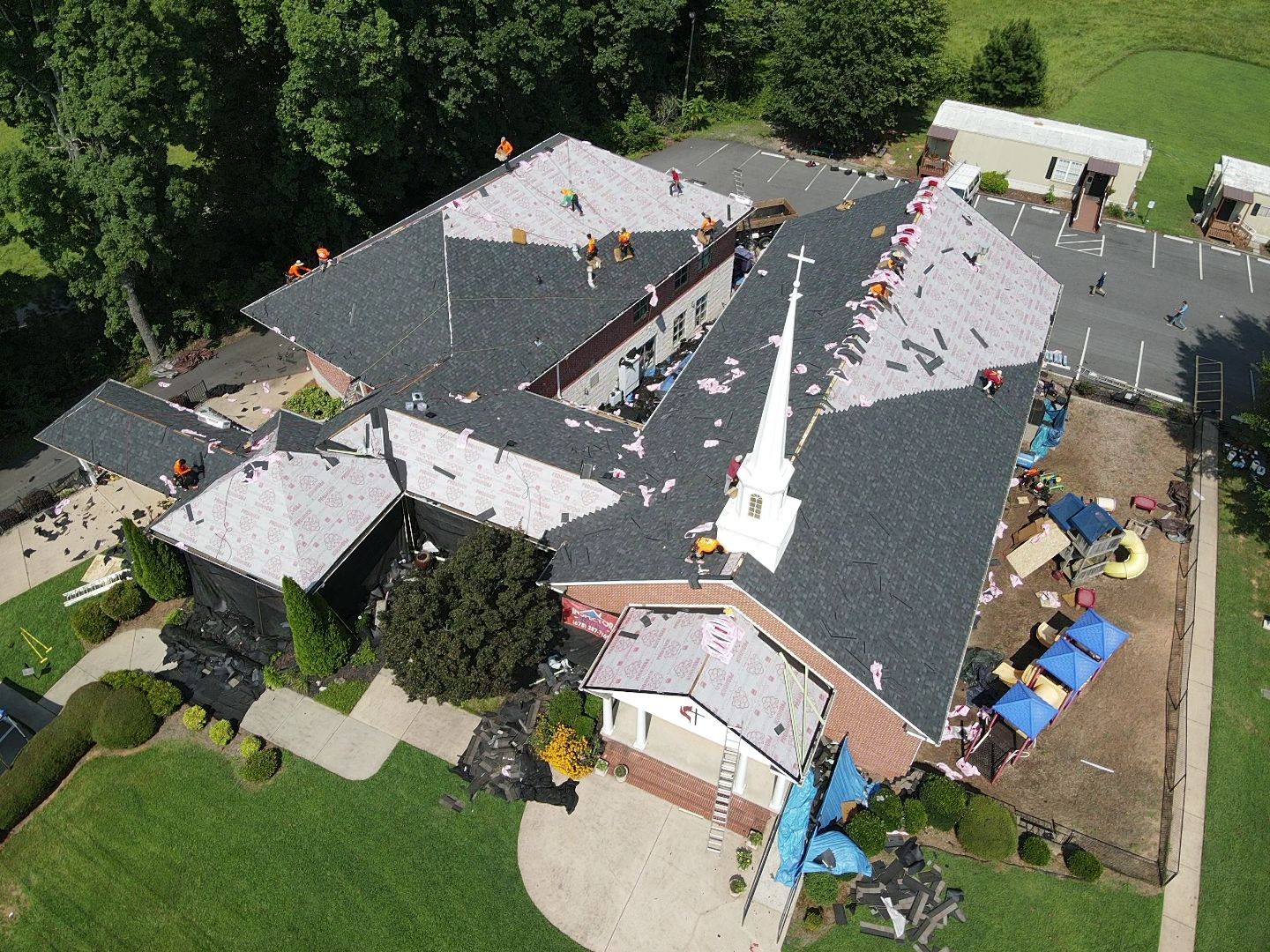 Bethelview Baptist by Inspector Roofing and Restoration