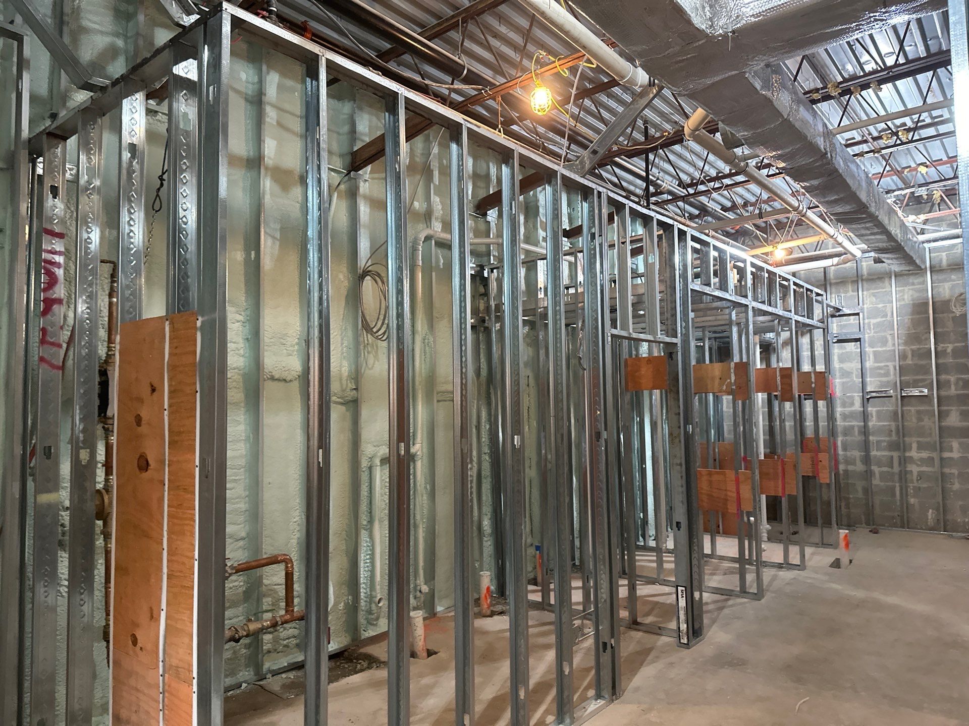 Commercial Building using Closed Cell Spray Foam by NYS Foam & Energy