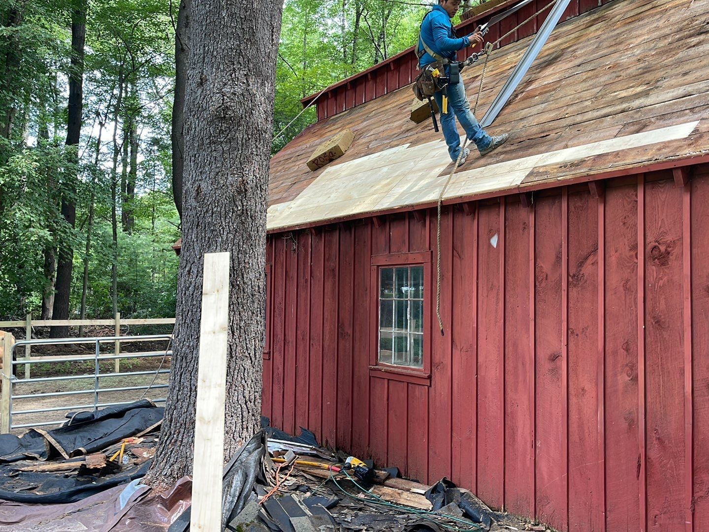 Residential Roofing Installation using GAF Timberline HDZ by Sensible Home Solutions