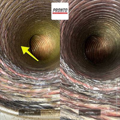 Air duct cleaning using Hypervac