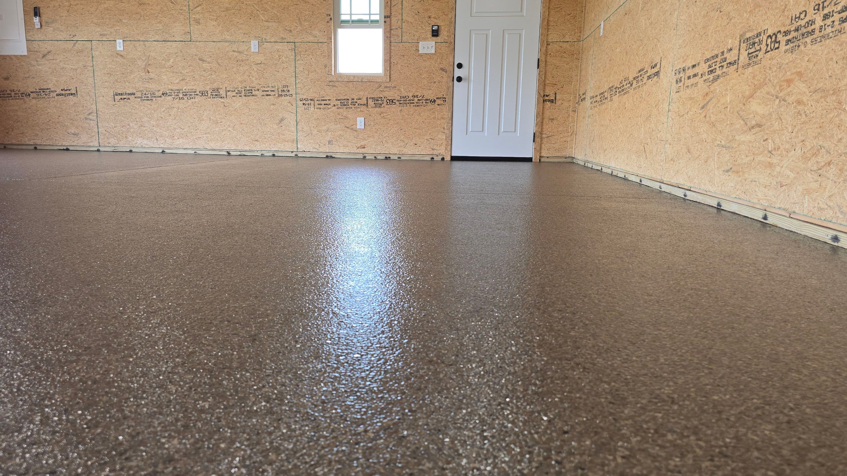 Garage Using Obsidian by Elite Floor Solutions