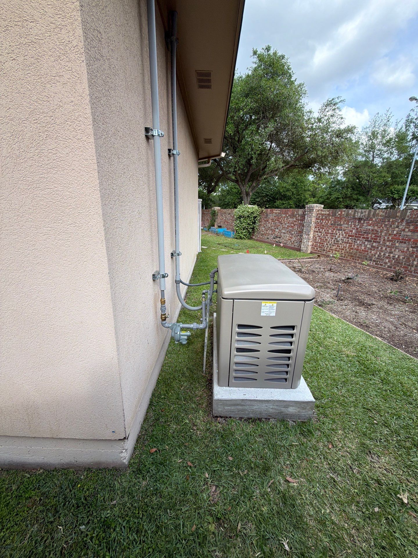 Kohler 26RCA Residential Standby Generator Installation in Houston by GenTex Elite Services