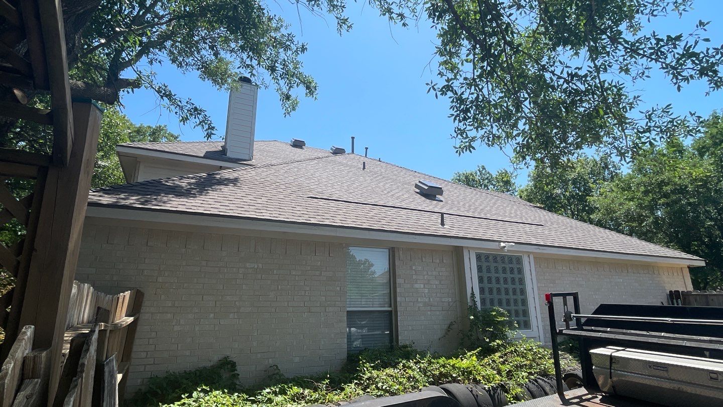 Full Exterior Remodel (Roofing, painting, Gutters) & Interior Damage Repair & Painting by First United Roofing & Construction
