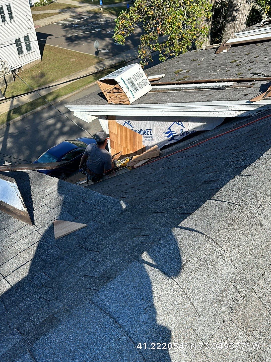 Siding Repair using Wood Shake by A Plus Exterior