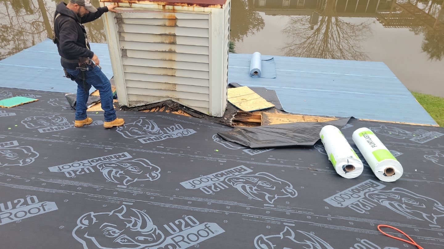 Residential Roofing Installation using Owens Corning TruDefinition Duration Shingles by Galaxy Builders, Inc.