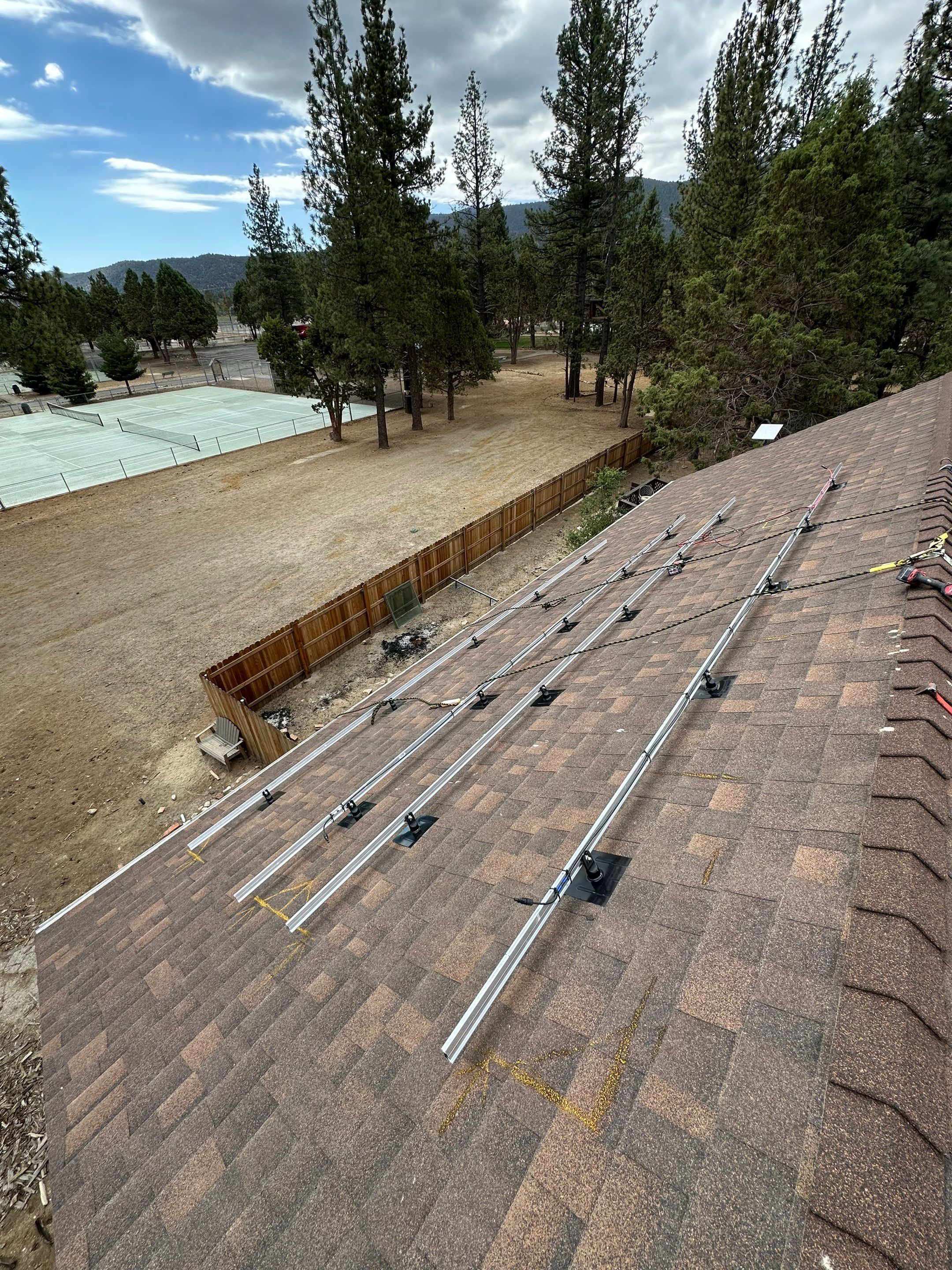 Big Bear Solar Power Installation with Tesla Powerwall by VIBE SOLAR