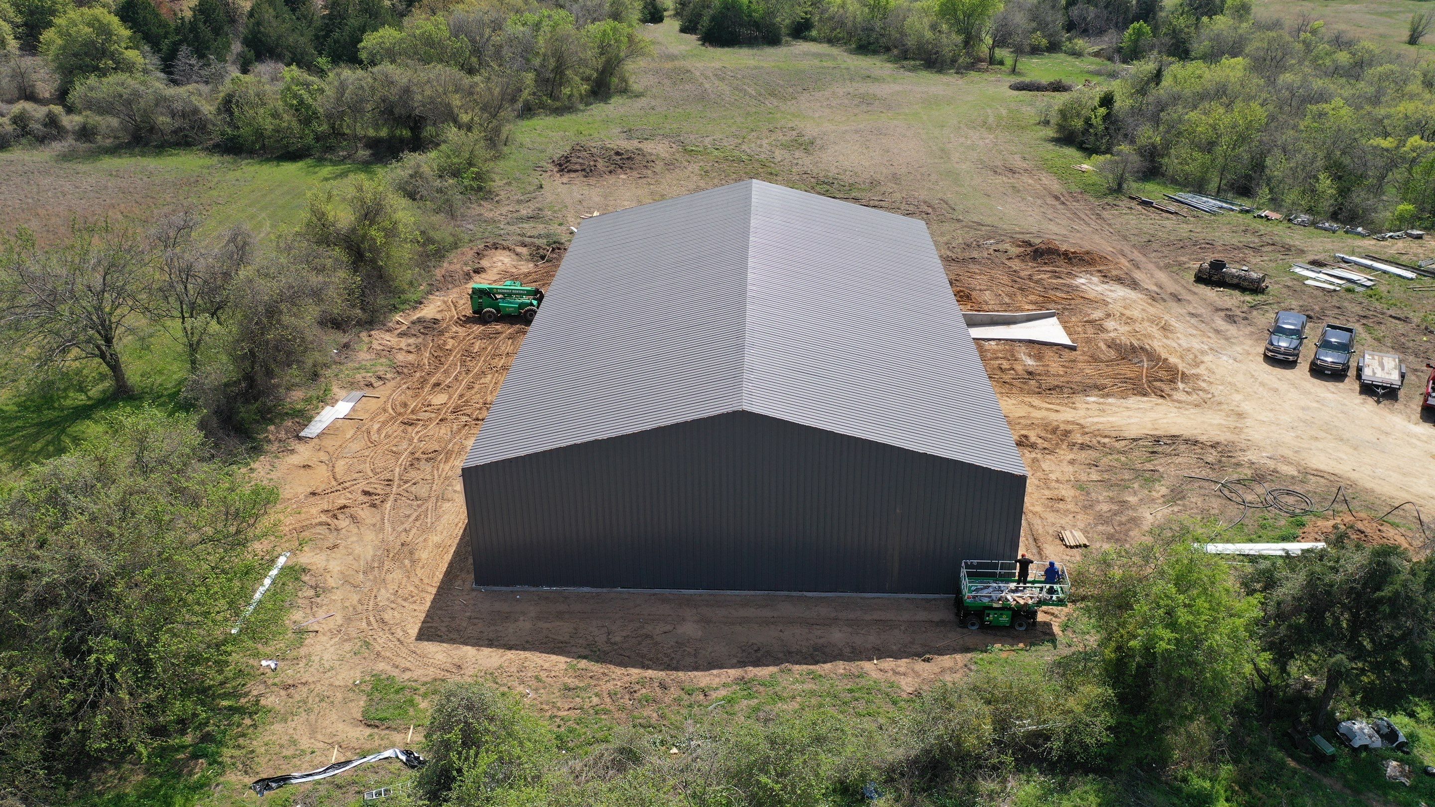 DYCHE INDUSTRIAL SERVICES metal building by Sky Roofing and Remodeling LLC