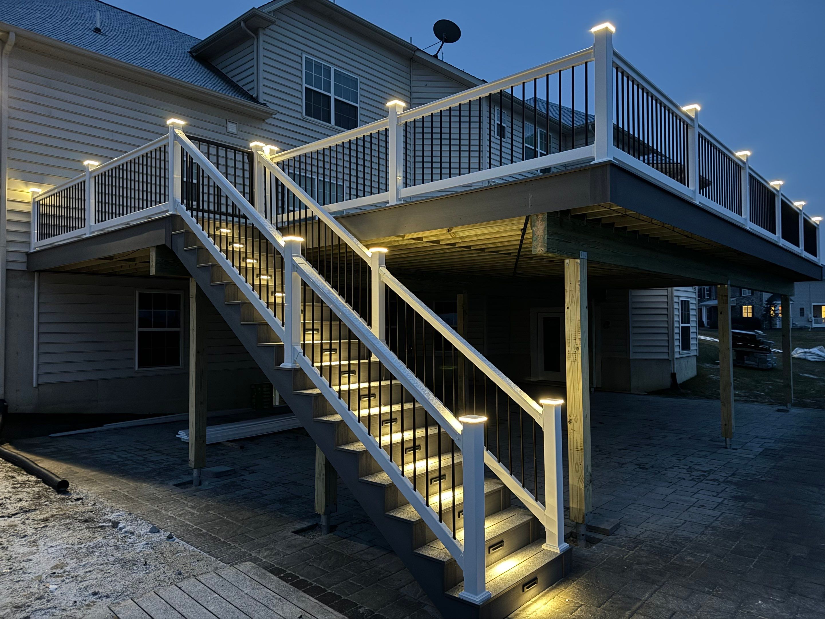 New Deck With Waterproofing  by deck guardian