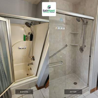 Tub to Shower