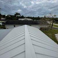 .032 Aluminum 1.5" Snap-Lock Solar White by Total Roofing System The Metal Roof Experts