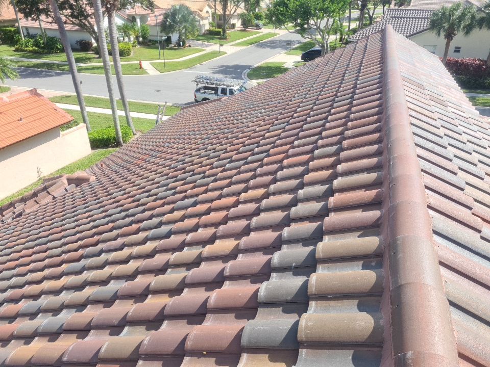 Residential Roofing Installation using Eagle Roofing Tile by BLUES BROTHERS ROOFING