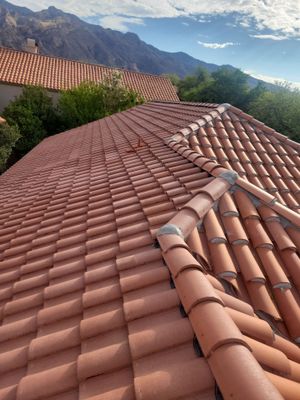 Residential Tile Roof Replacement and Decking Repair in Tucson- 85718