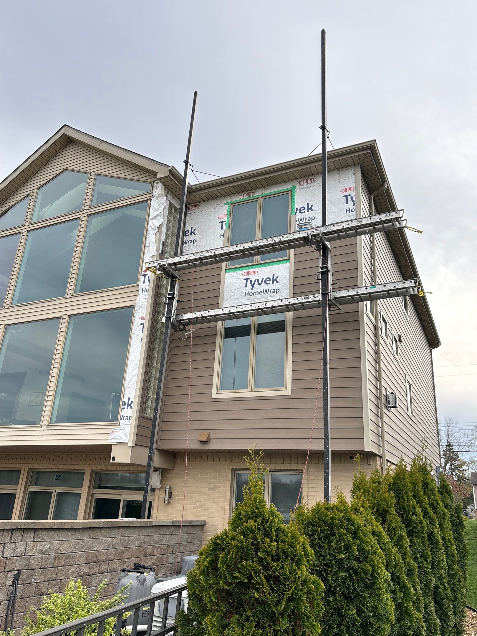 Siding Replacement using Everlast by 180 Contractors