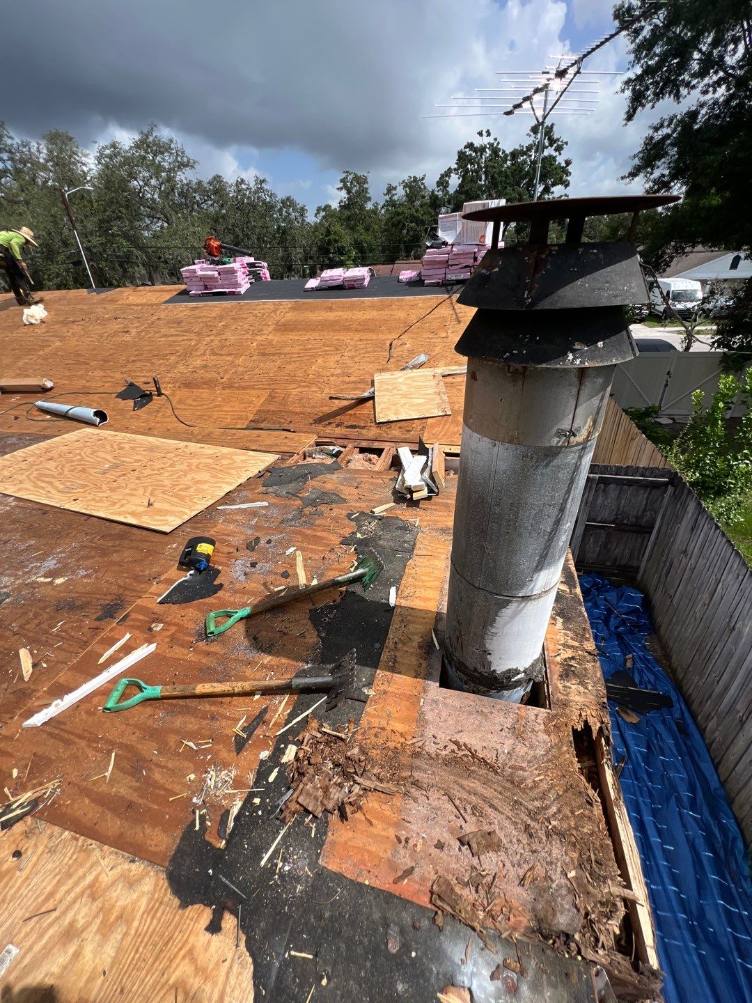 Project in Tampa 33617 by Mitchell Roofing Company LLC 