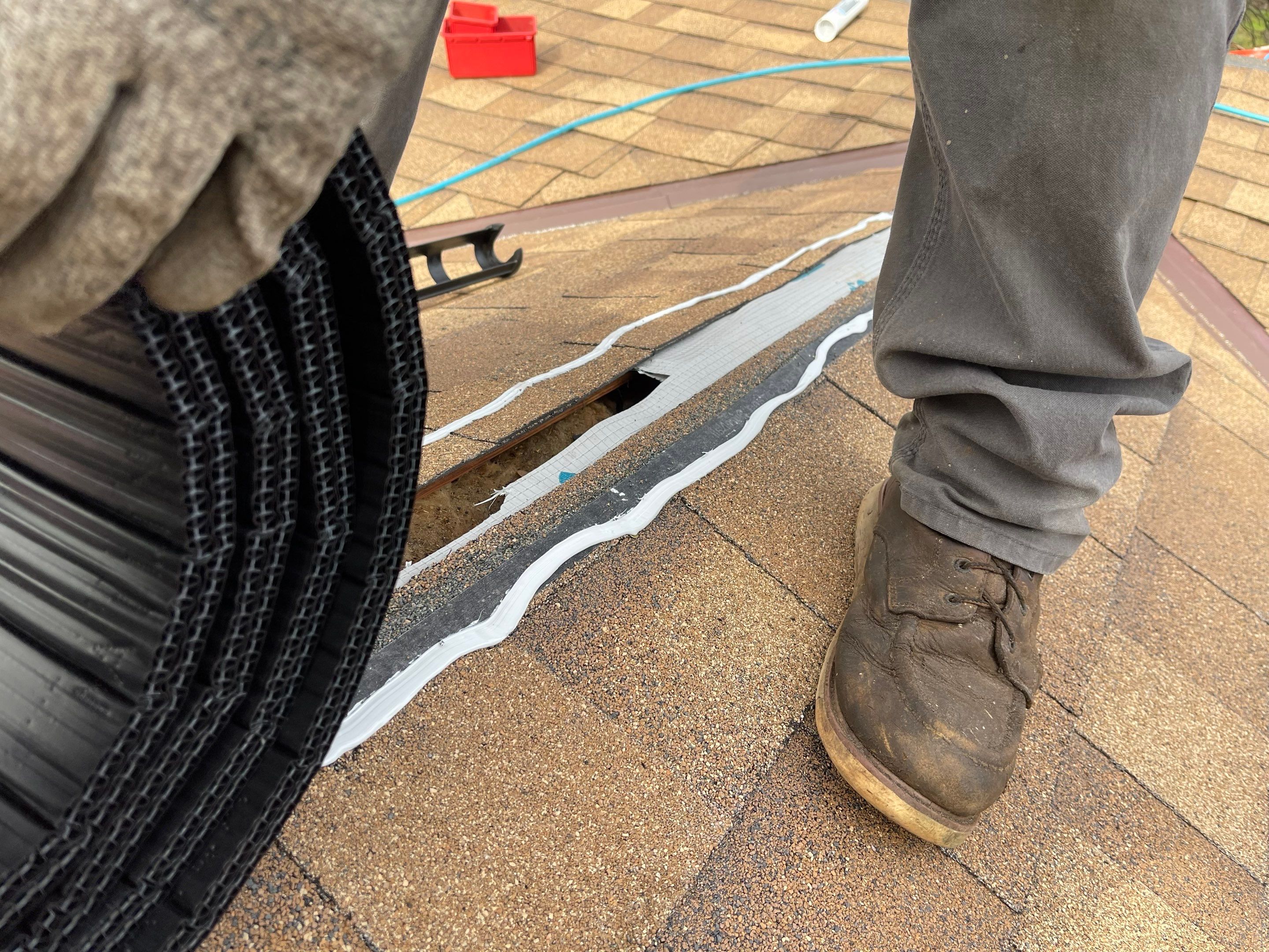 Residential Roofing Installation using Owens Corning Roofing Shingles by Byers Enterprises 