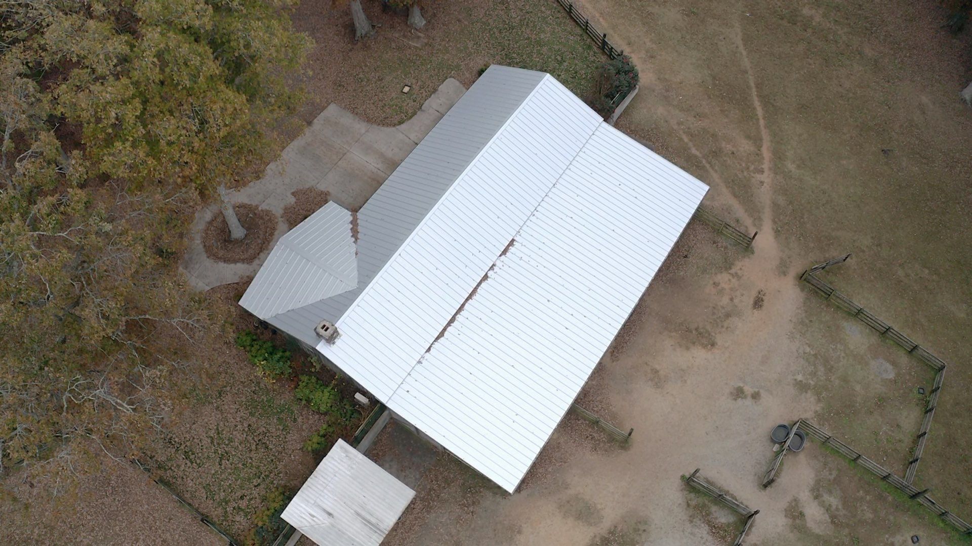 Beautiful Standing Seam Metal Roof by Just In Time Roofing and Restoration