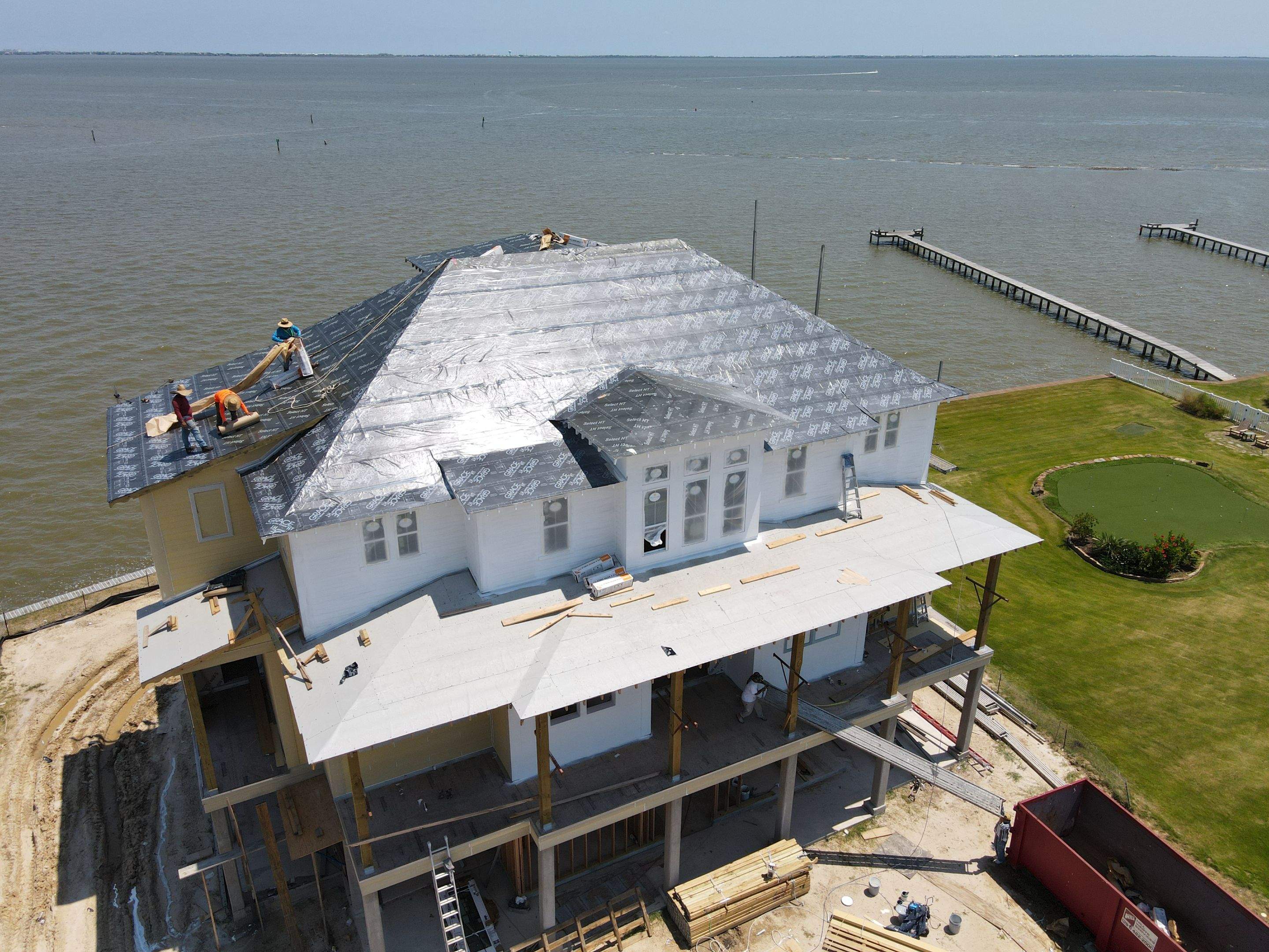 Metal Roof  using McElroy Metals - Ash Gray by Level 7 Companies