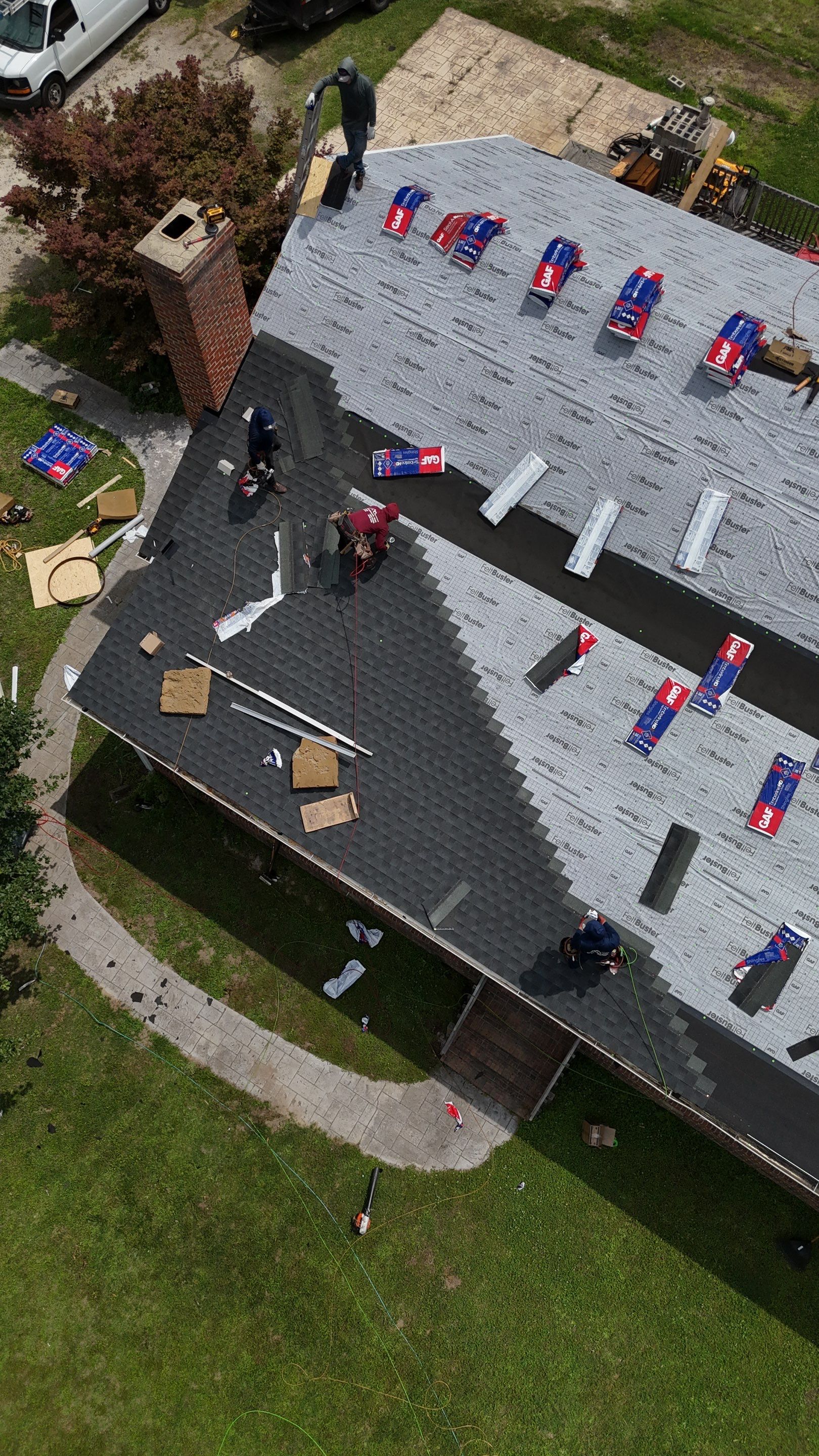 Roof Replacement - GAF Timberline HDZ Charcoal by Pro Performance Roofing