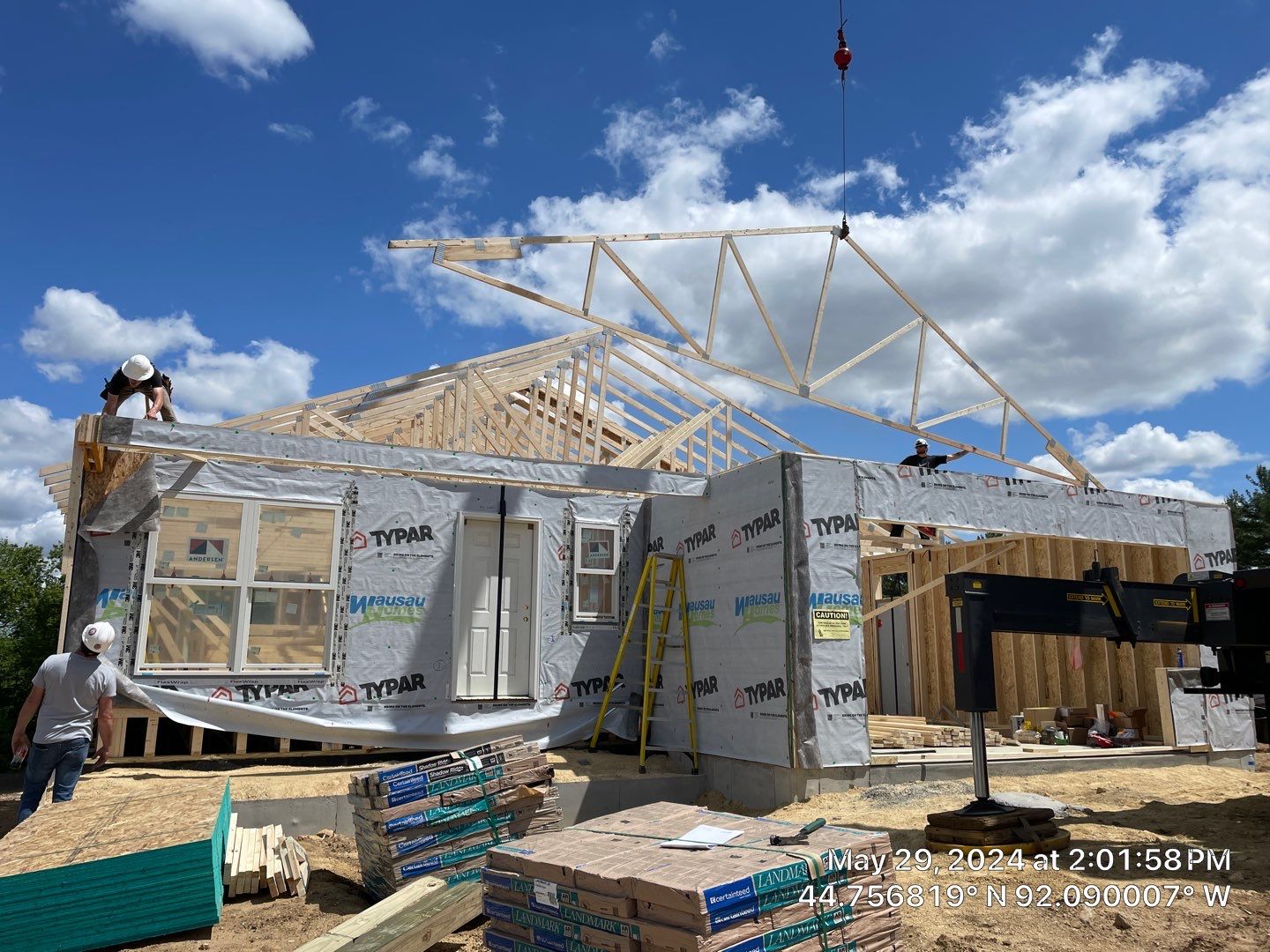 Elmwood, WI Build by Bauer Estates LLC