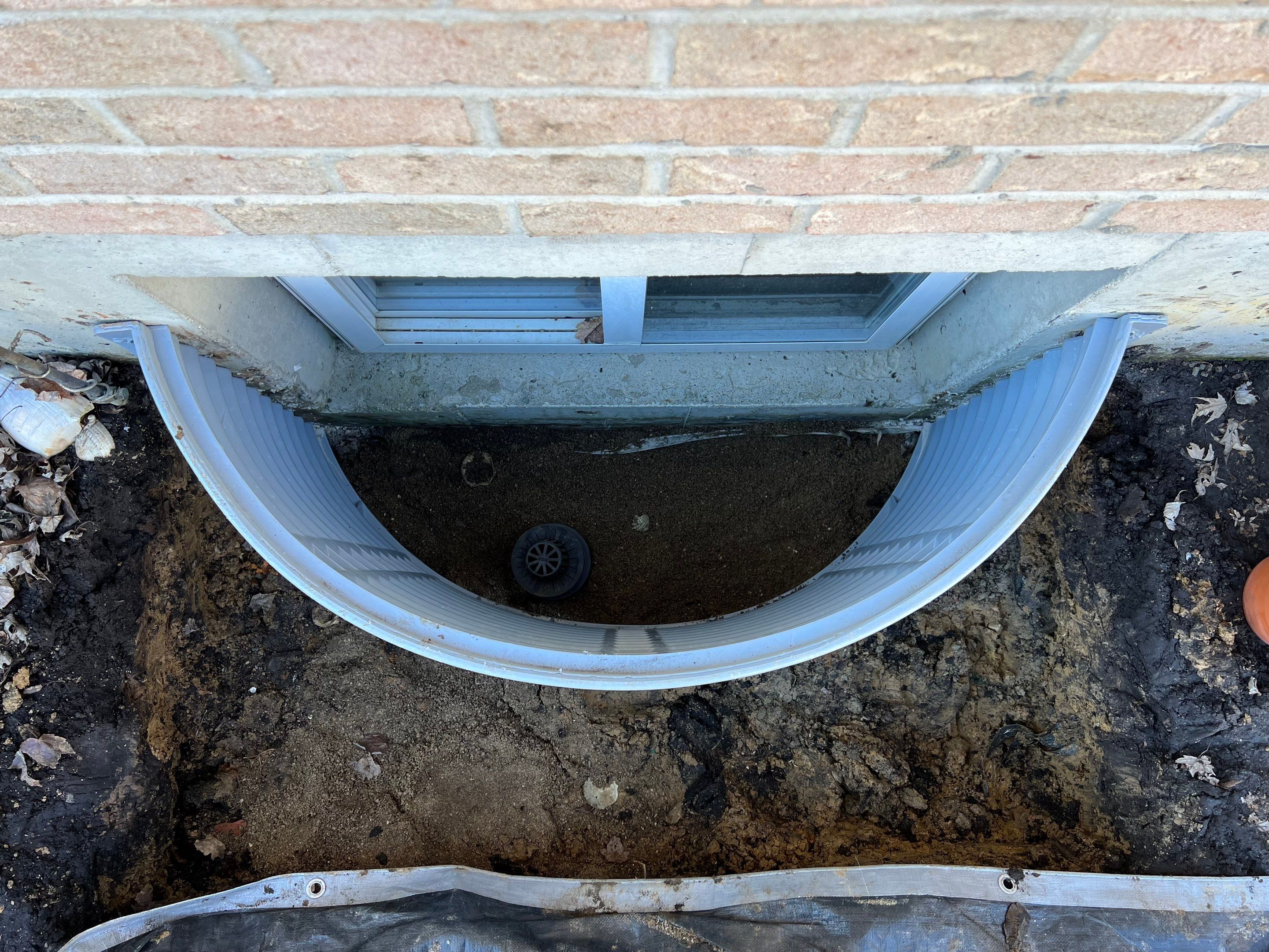 Window Well Replacement, Wall Repair, Grading by Reisenberg’s Lawn & Landscape, LLC