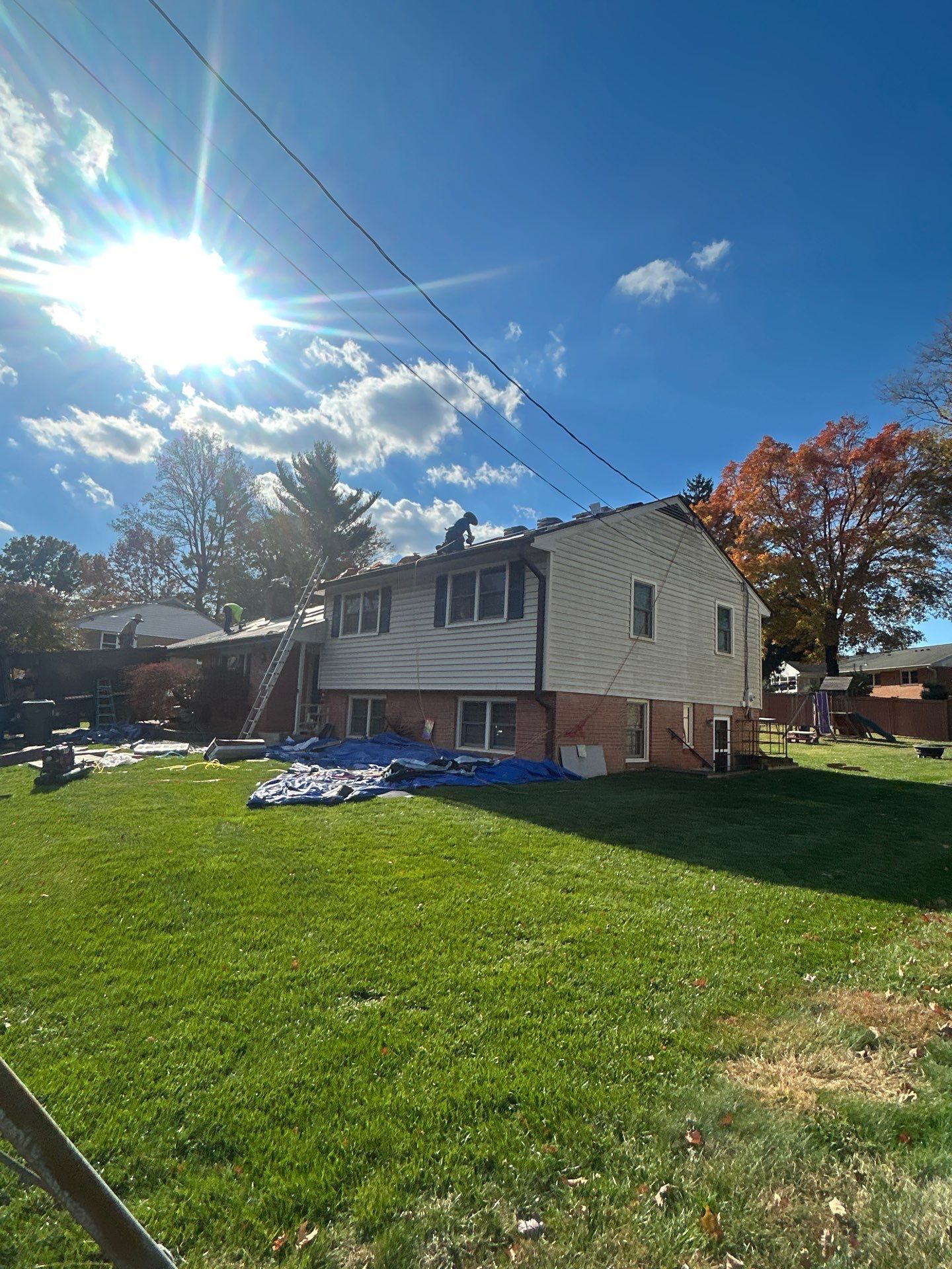 Faifax : Residential Roof Replacement with CertainTeed Landmark Pro in Max Def Coastal Blue  by RM Banning, Inc.