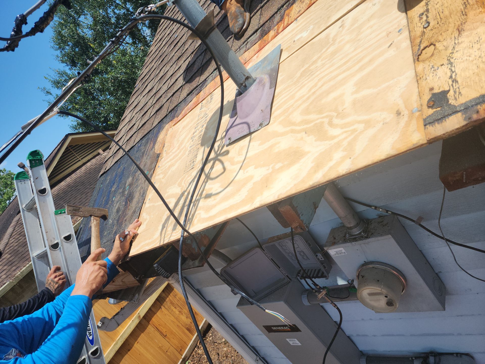 Residential Roofing Repair using Owen's Corning Duration (Lifetime) Shingles by Roof Repair Company
