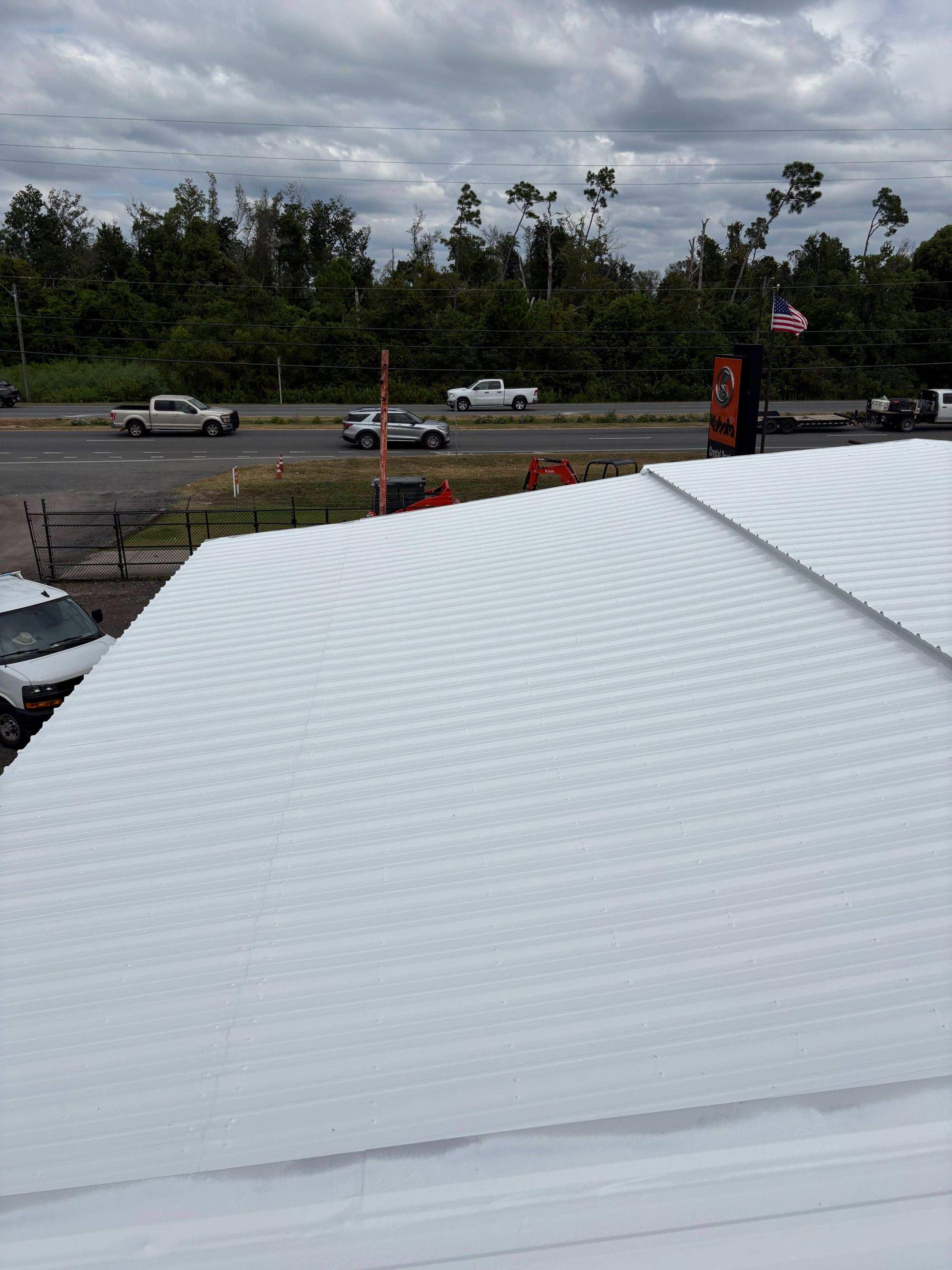 10,500 Sq Ft - Metal Roof in Panama City by Southern Roof Solutions