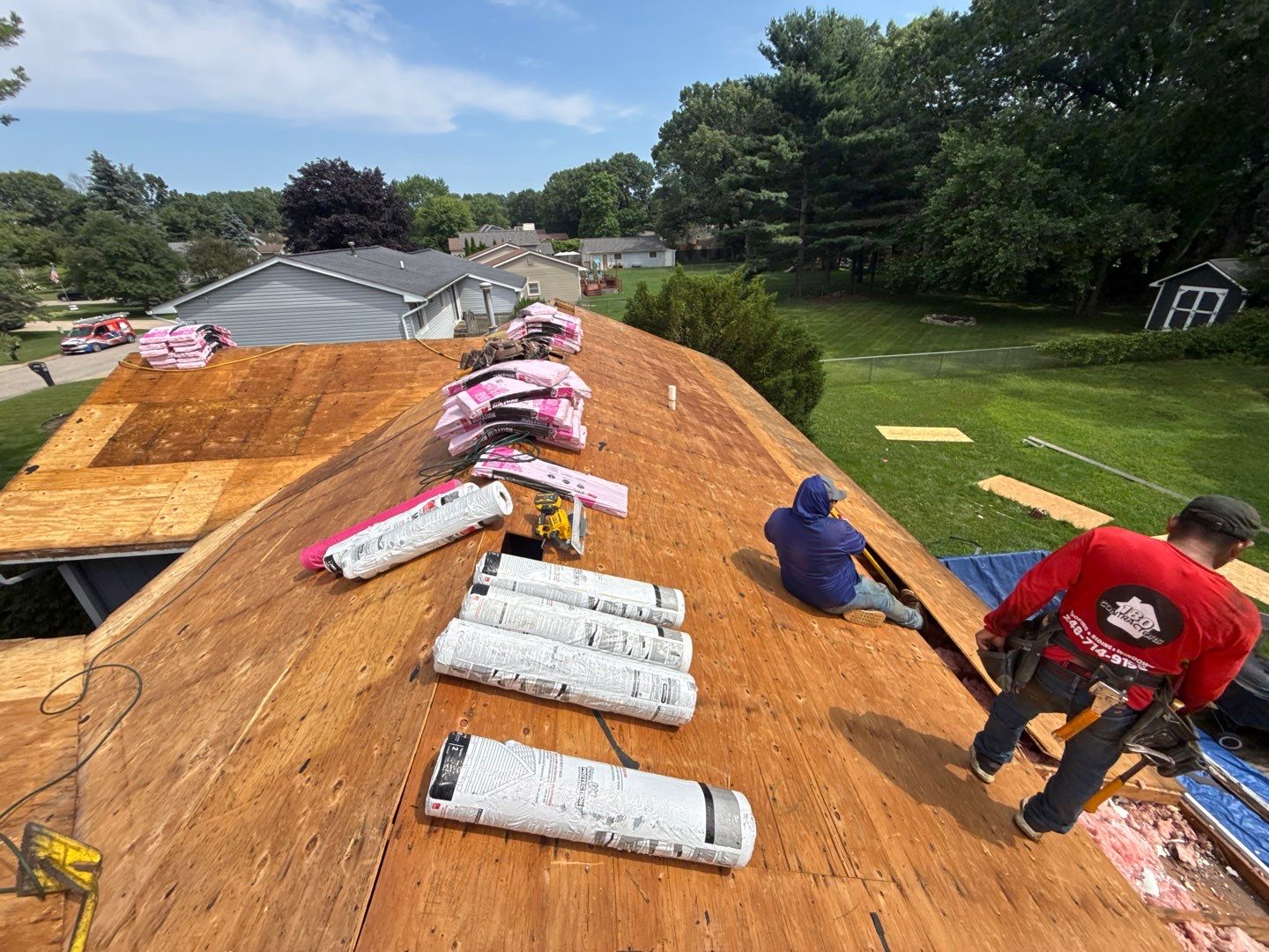 Roof Replacement using Owens Corning Tru Definitions by 180 Contractors