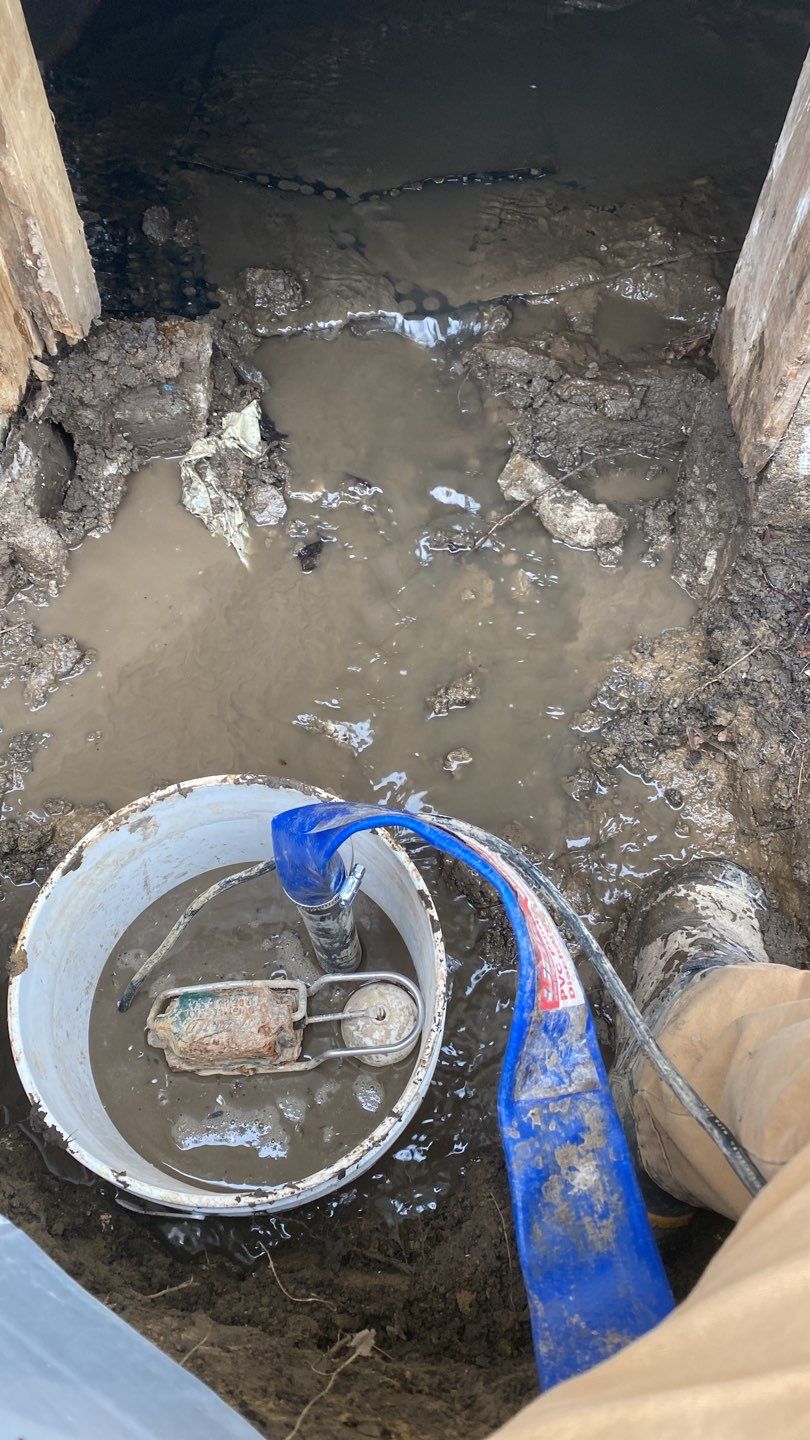 Crawl space encapsulation and Waterproofing using GrateDrain Waterproofing System by Toledo Basement Repair 