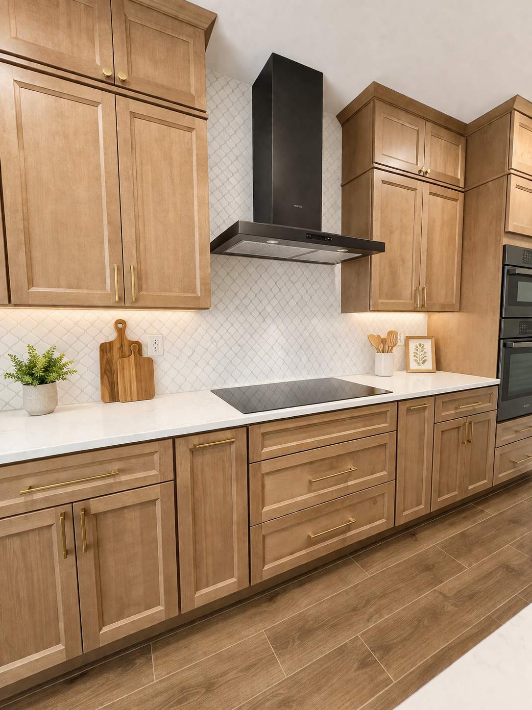 Longs Creek Kitchen Remodel | Warm Wood Cabinets & Custom Storage by Legacy Bath and Kitchen