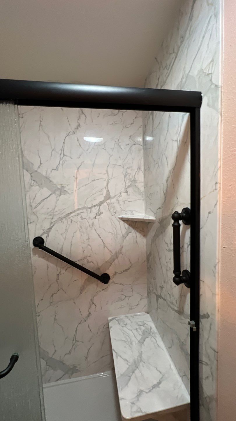 Leon Valley Tub to Shower Conversion by Legacy Bath and Kitchen