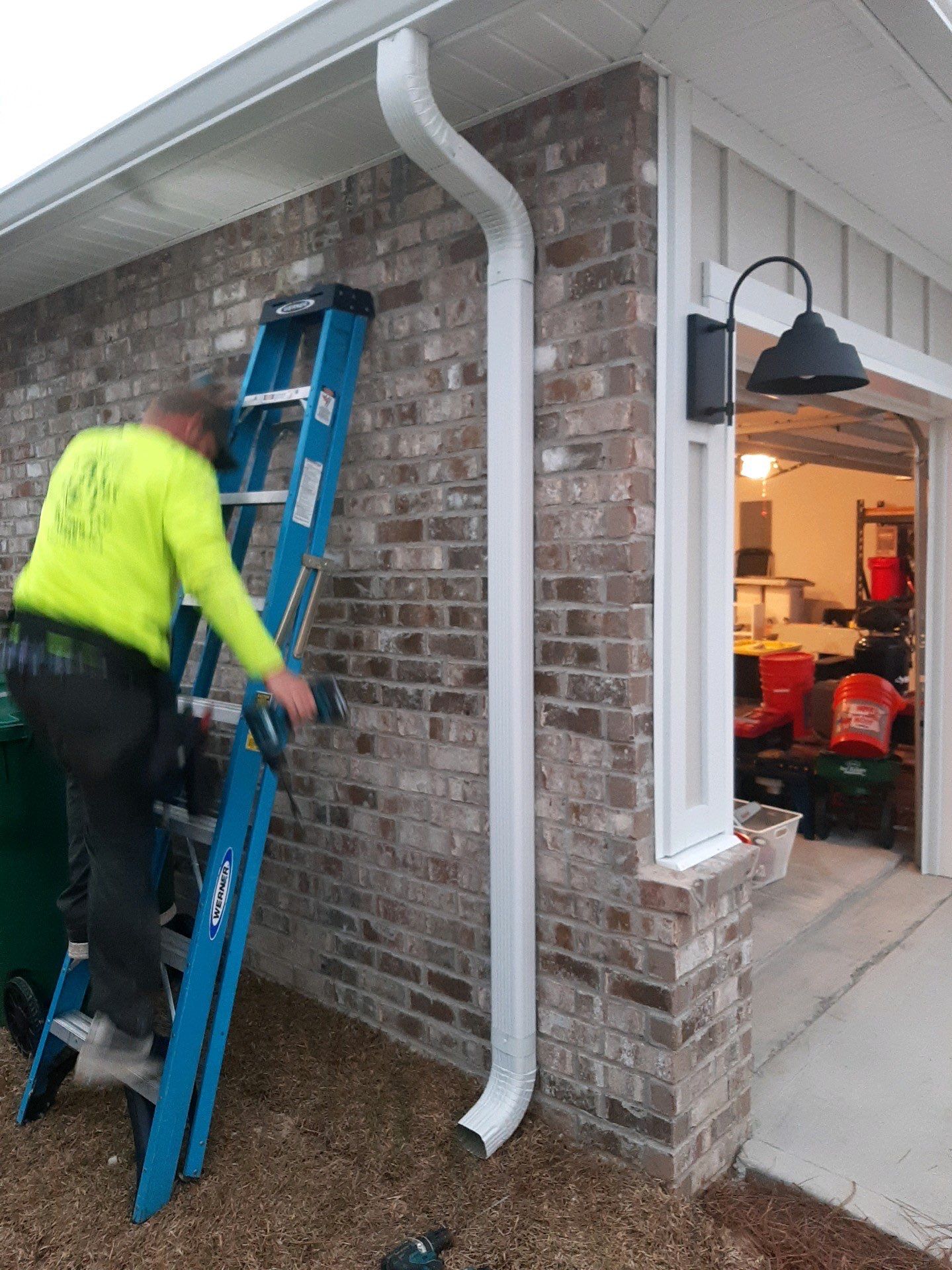 Gutter Installation using K-Style Gutters by Gutter Professors