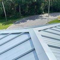 24ga 1" Nail-Strip Mill Finish  by Total Roofing System The Metal Roof Experts