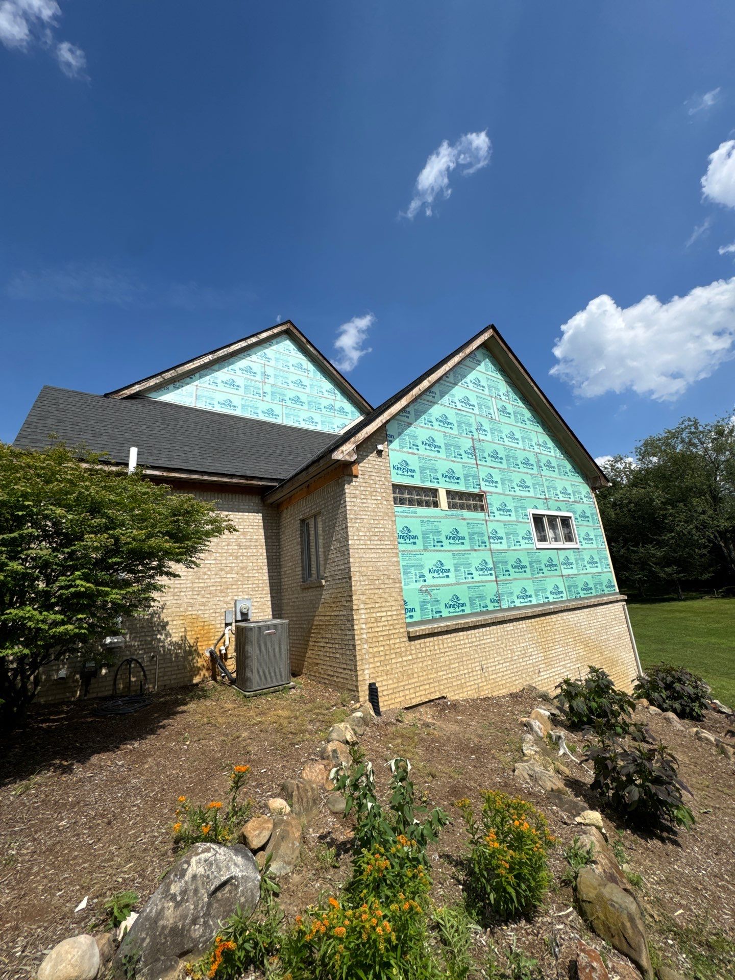 Siding Replacement using Alside Mountain Fern by 180 Contractors