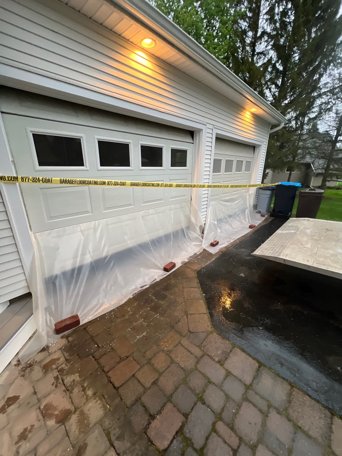 VIntage Silverado Garage Coating  by NG Masonry & Construction LLC