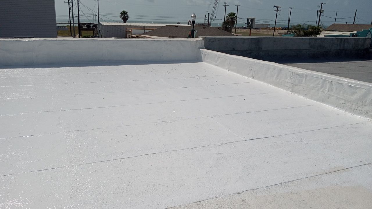 Market Street Coating by Bayfront Roofing and Construction