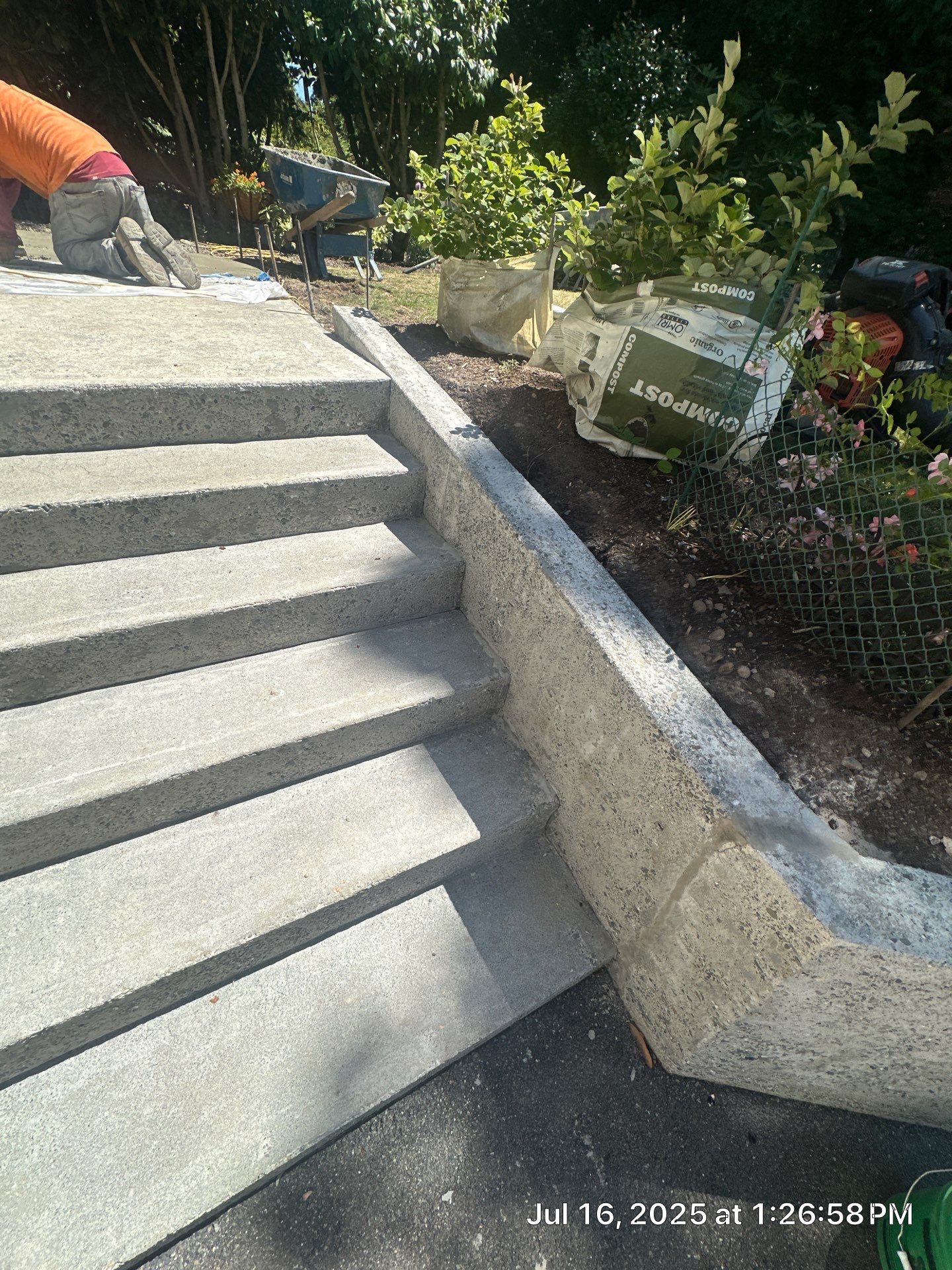 Epoxy Stairs & Sealcoat Driveway Application by Jireh Asphalt & Concrete Inc 