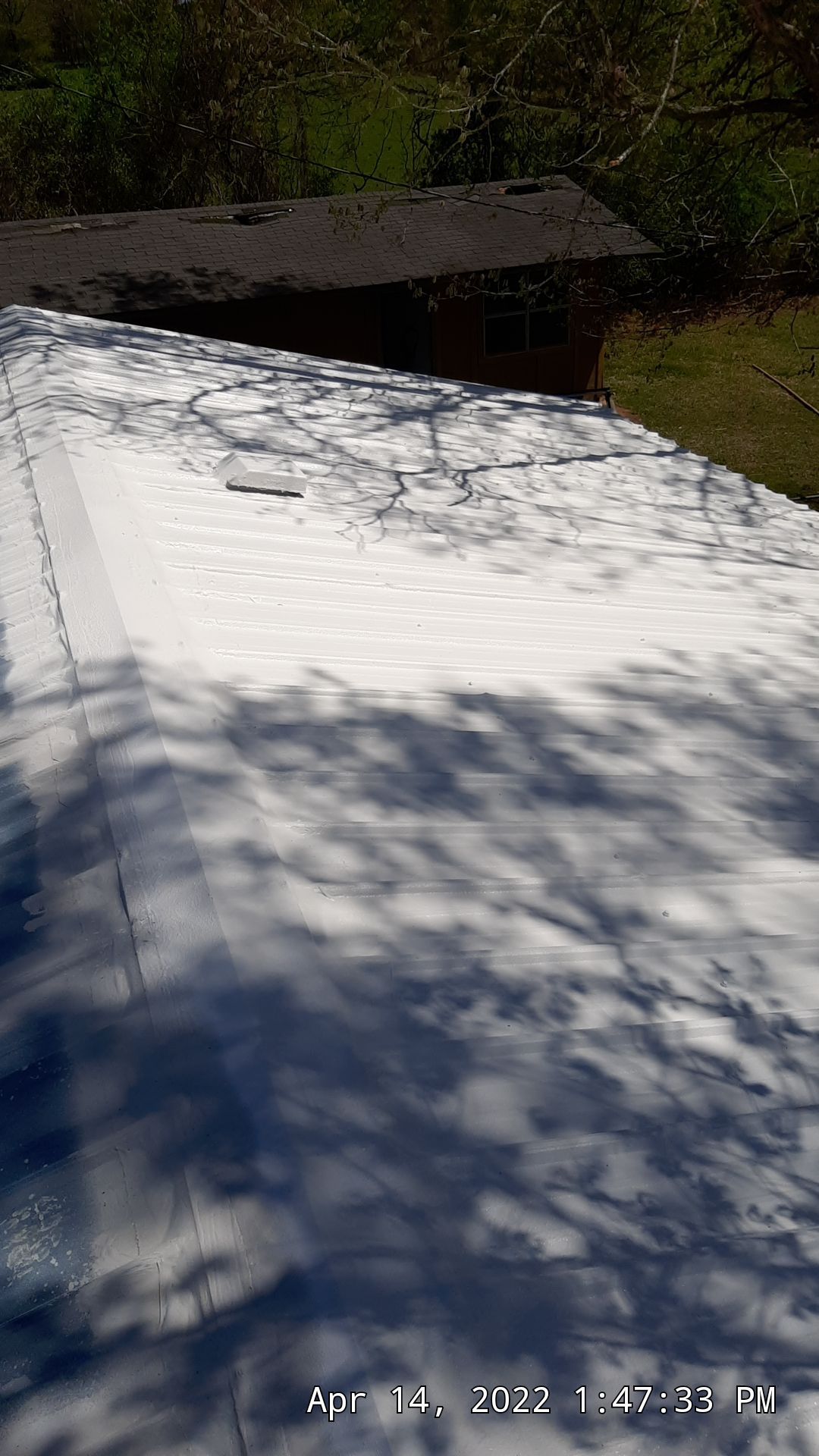 Commercial Roofing Installation using Aldocoat Coatings by Hostetler Roofing