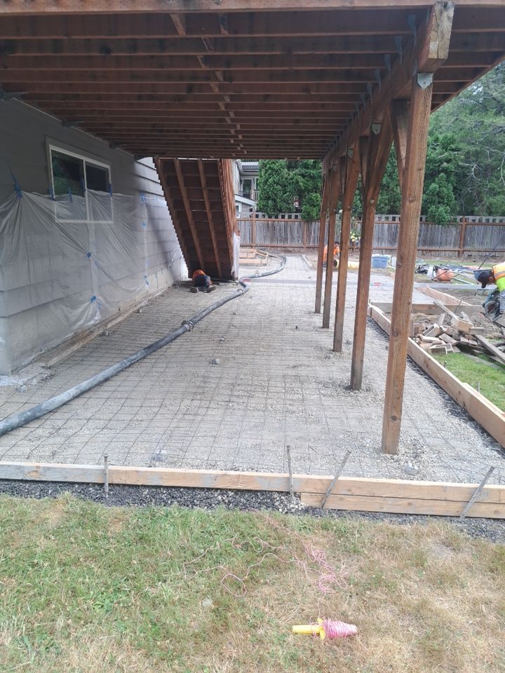 Chris | Stamped Concrete Patio, Walkway & Steps by Jireh Asphalt & Concrete Inc 