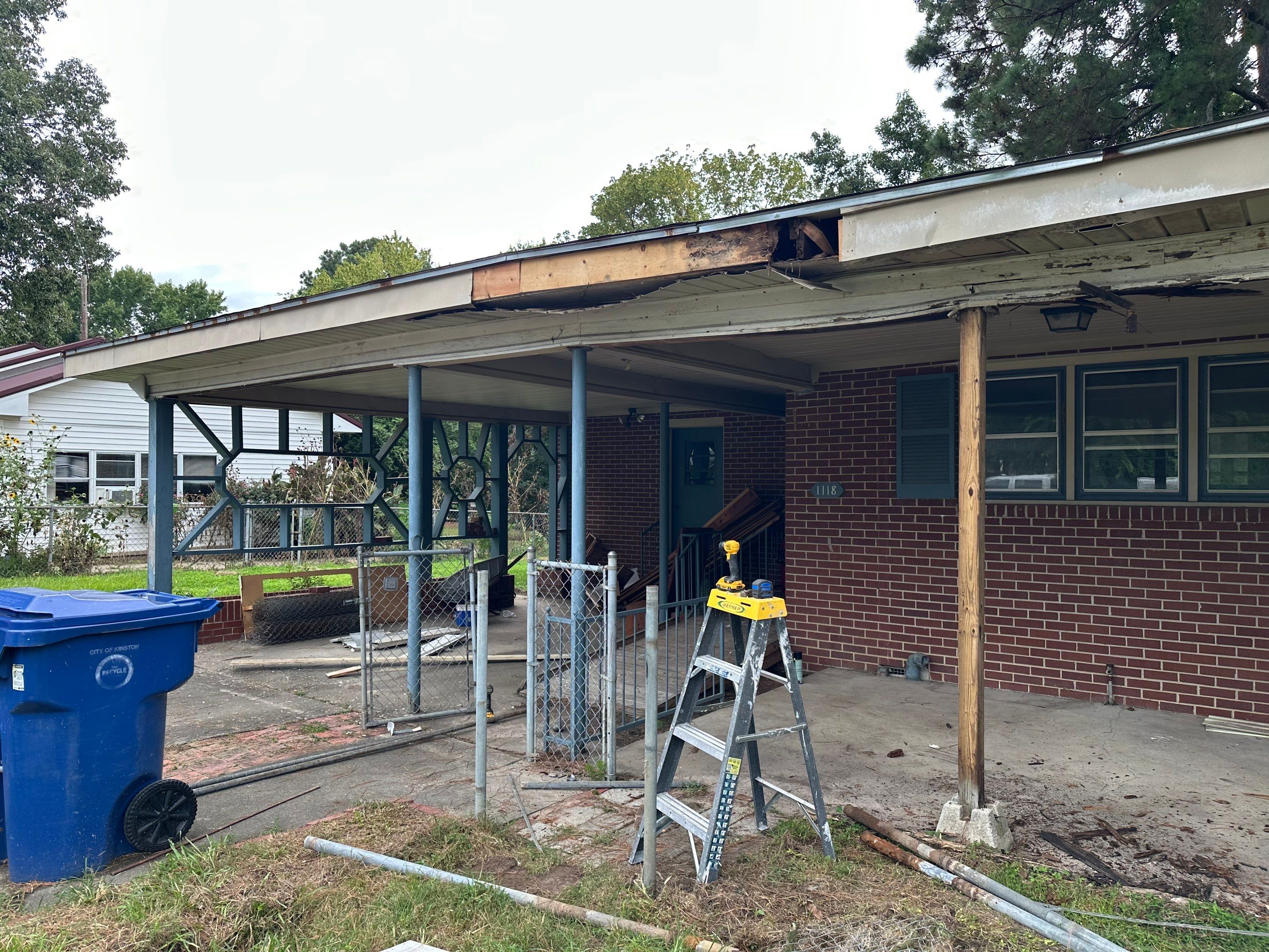 Project in Kinston, NC by Ironclad Builders LLC