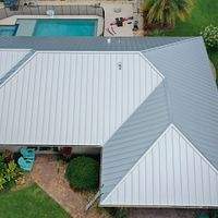 24ga 1.5" Mechanical Seam Mill Finish by Total Roofing System The Metal Roof Experts