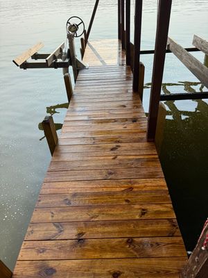 Wood Deck using Wood Sealant