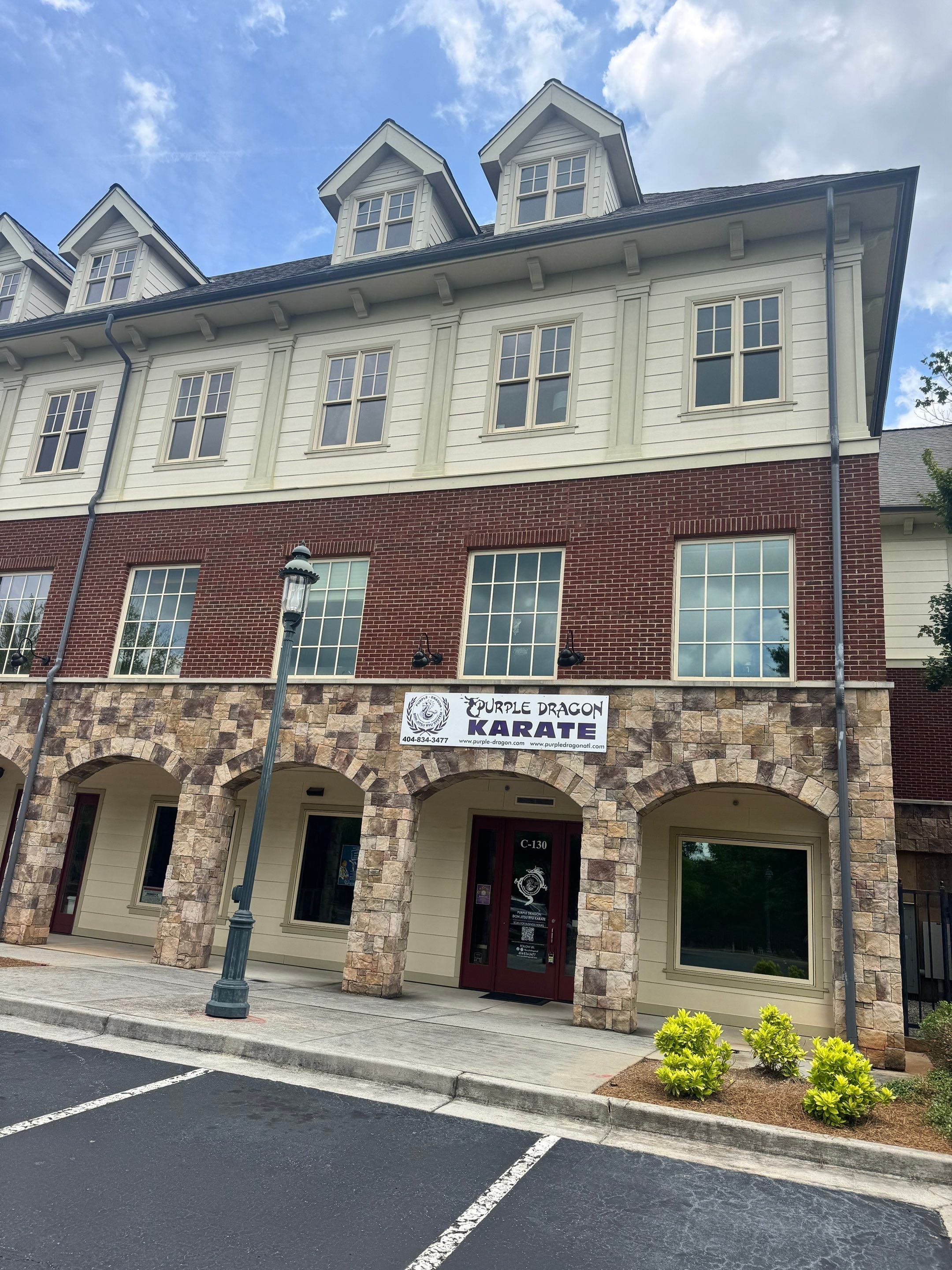 Commercial Exterior & Stairwell Painting – Corner Market by PGP Surface Solutions, LLC