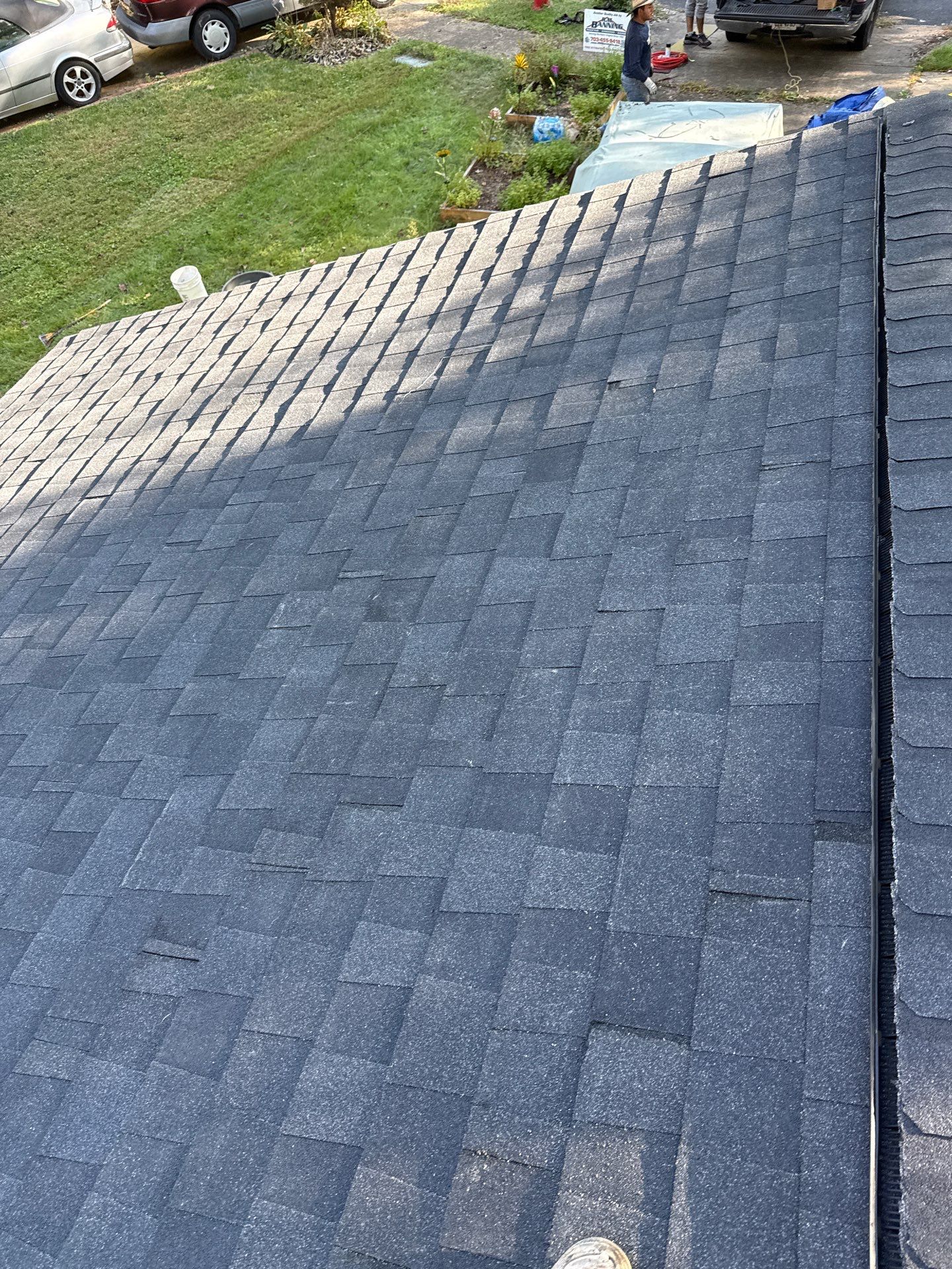Burke : Residential Roof Replacement with CertainTeed Landmark Pro in Max Def Charcoal Black  by RM Banning, Inc.