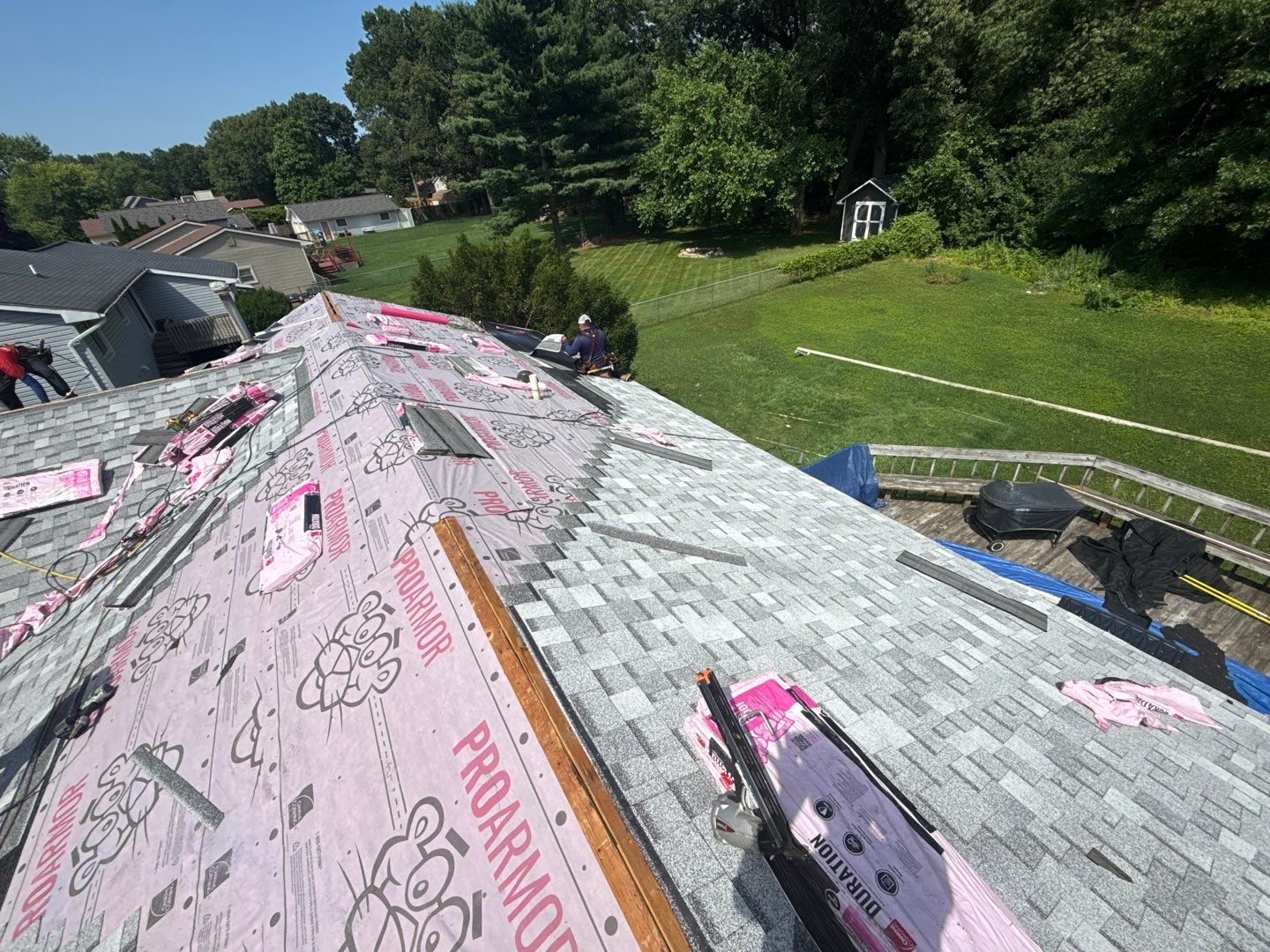 Roof Replacement using Owens Corning Tru Definitions by 180 Contractors