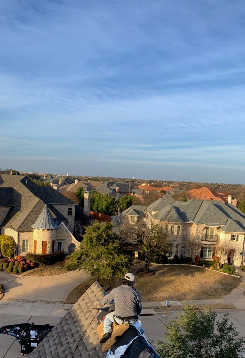 Full Roof Replacement On Beautiful Home in McKinney Texas by Elite Roofing LLC