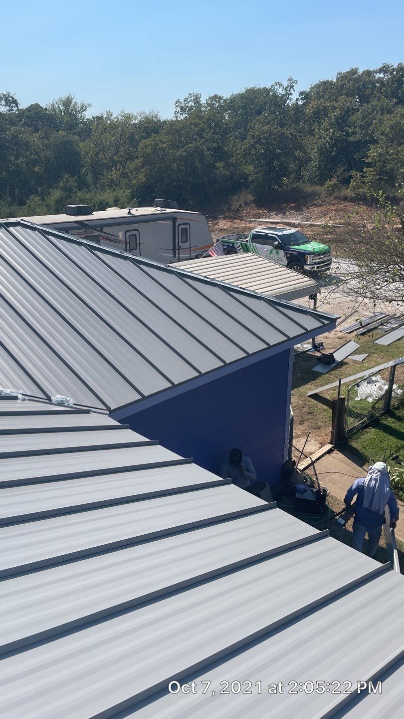 Metal Roof project by Springtree Restoration