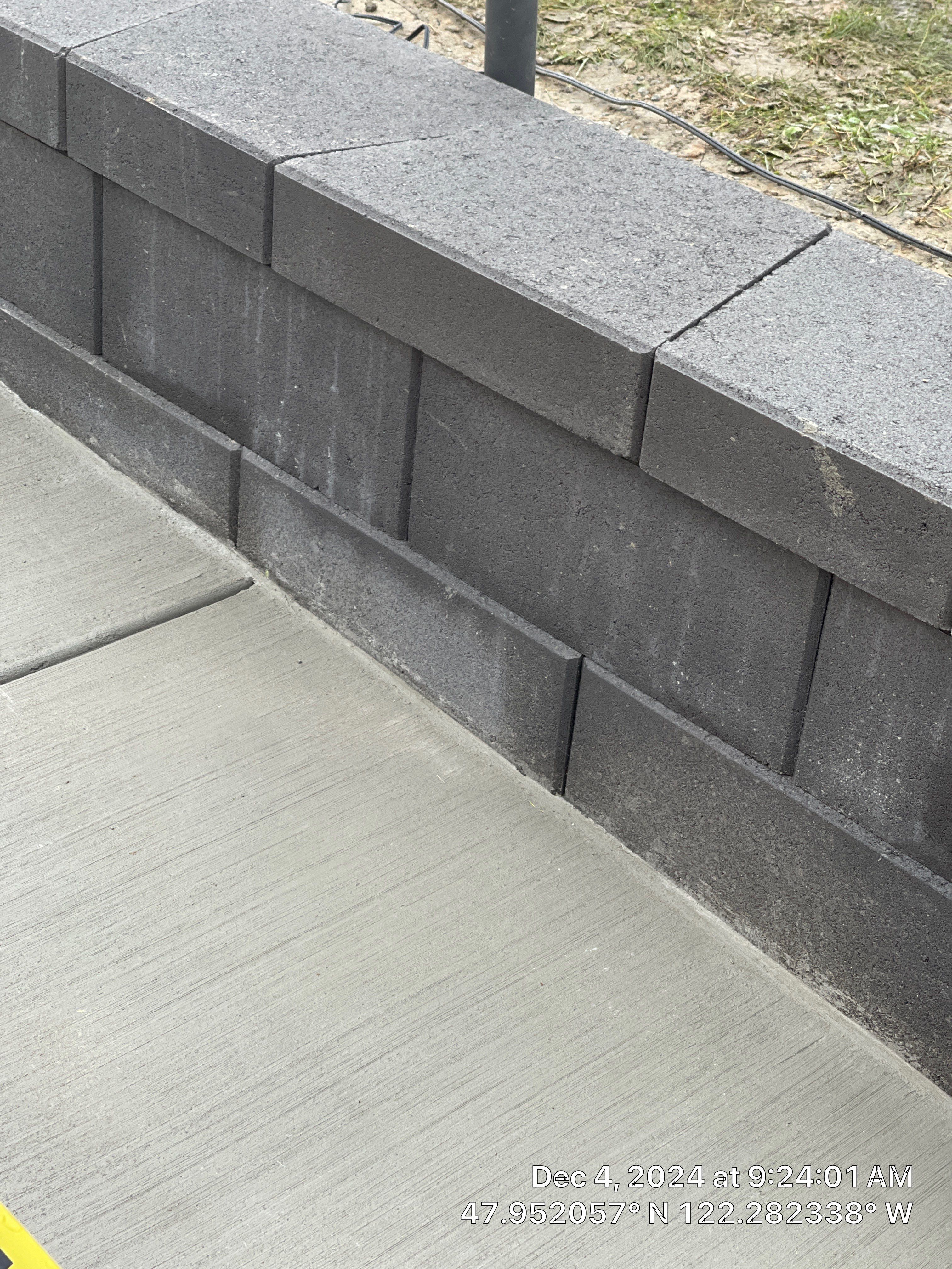 Retaining Wall & Concrete Patch Repair | Everett  by Jireh Asphalt & Concrete Inc 